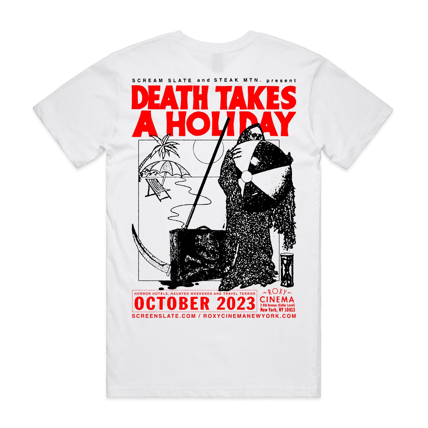 Death Takes a Holiday T-shirt