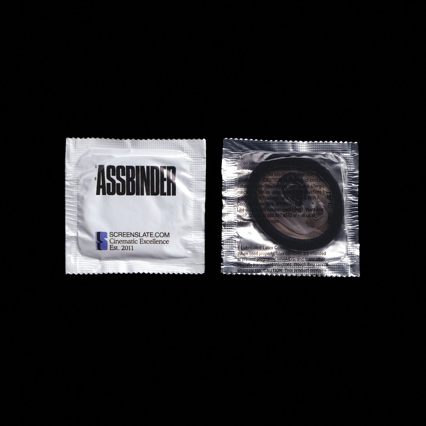 Fassbinder Condom (Set of two, misprinted)